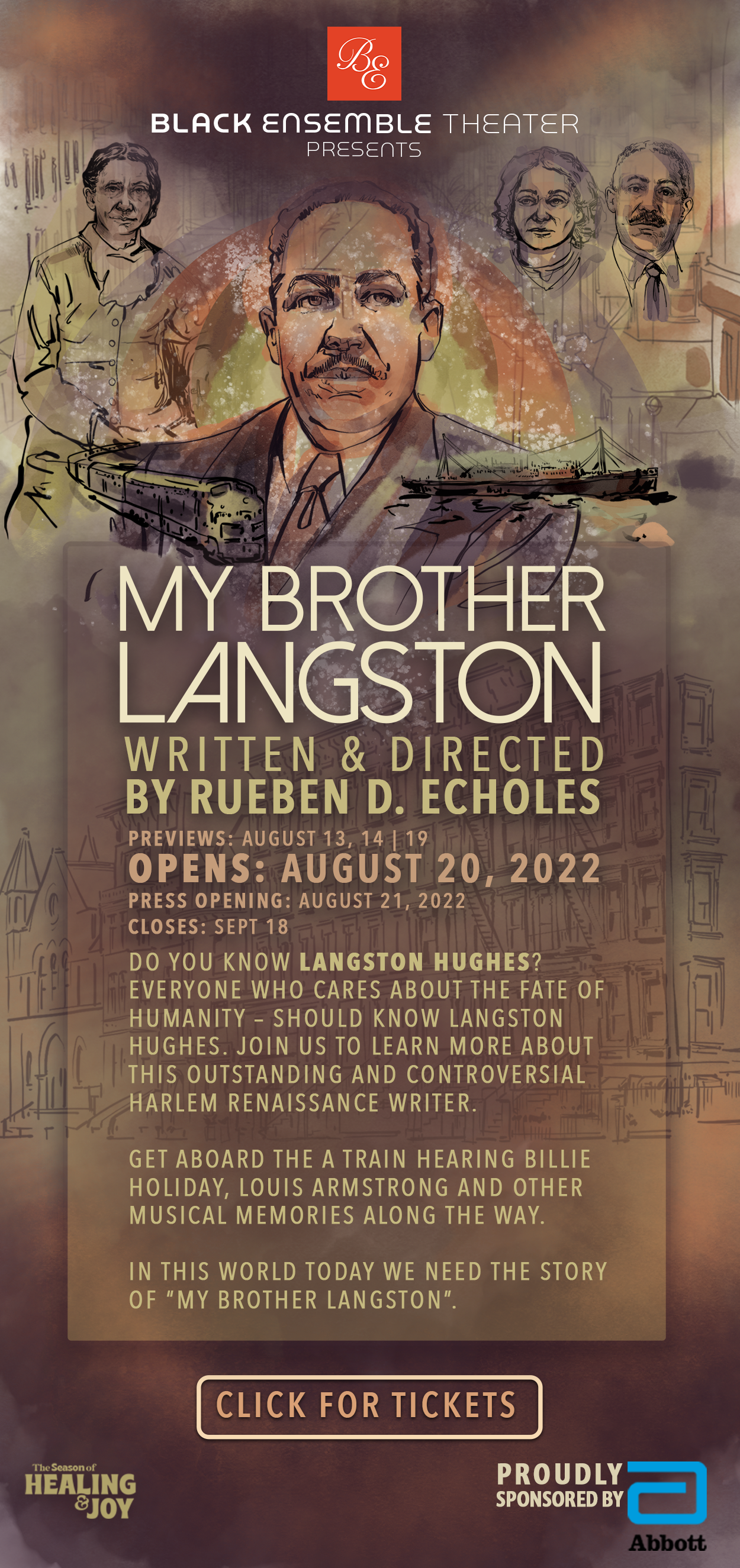 Theatre: MY BROTHER LANGSTON - GO BANG! Magazine